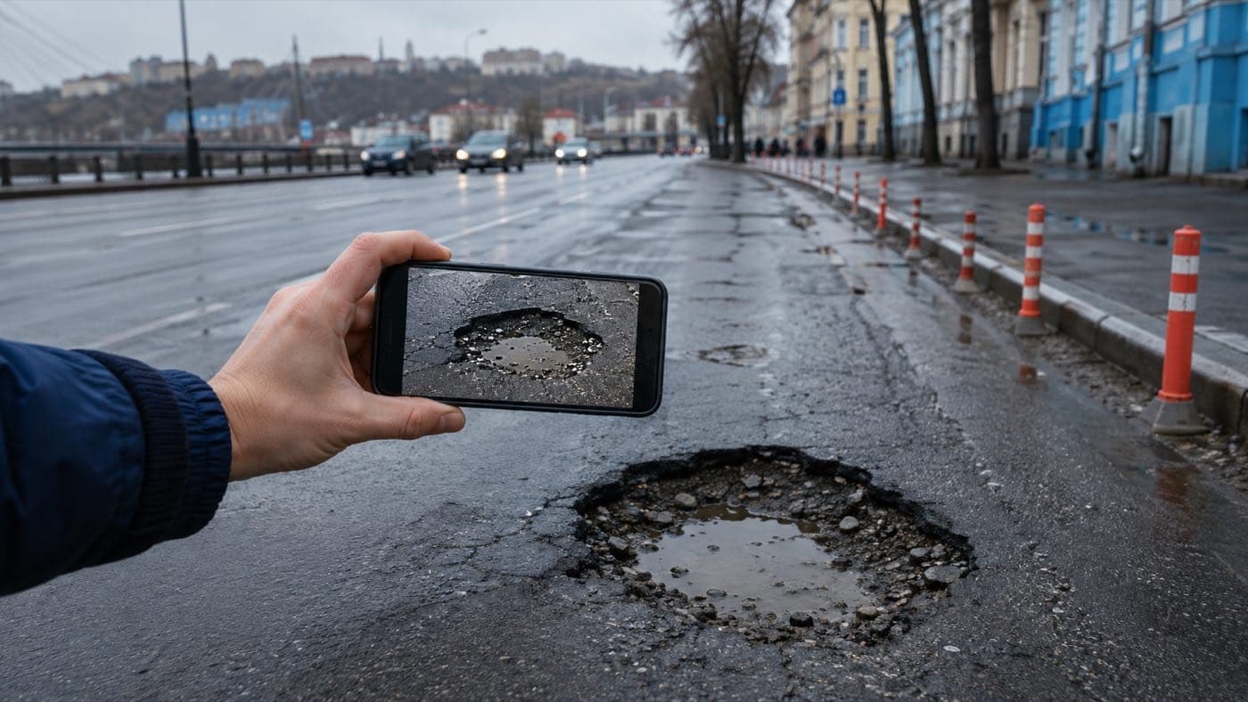 Яма или повреждение дороги в Нижнем Новгороде: куда сообщить и как добиться проверки