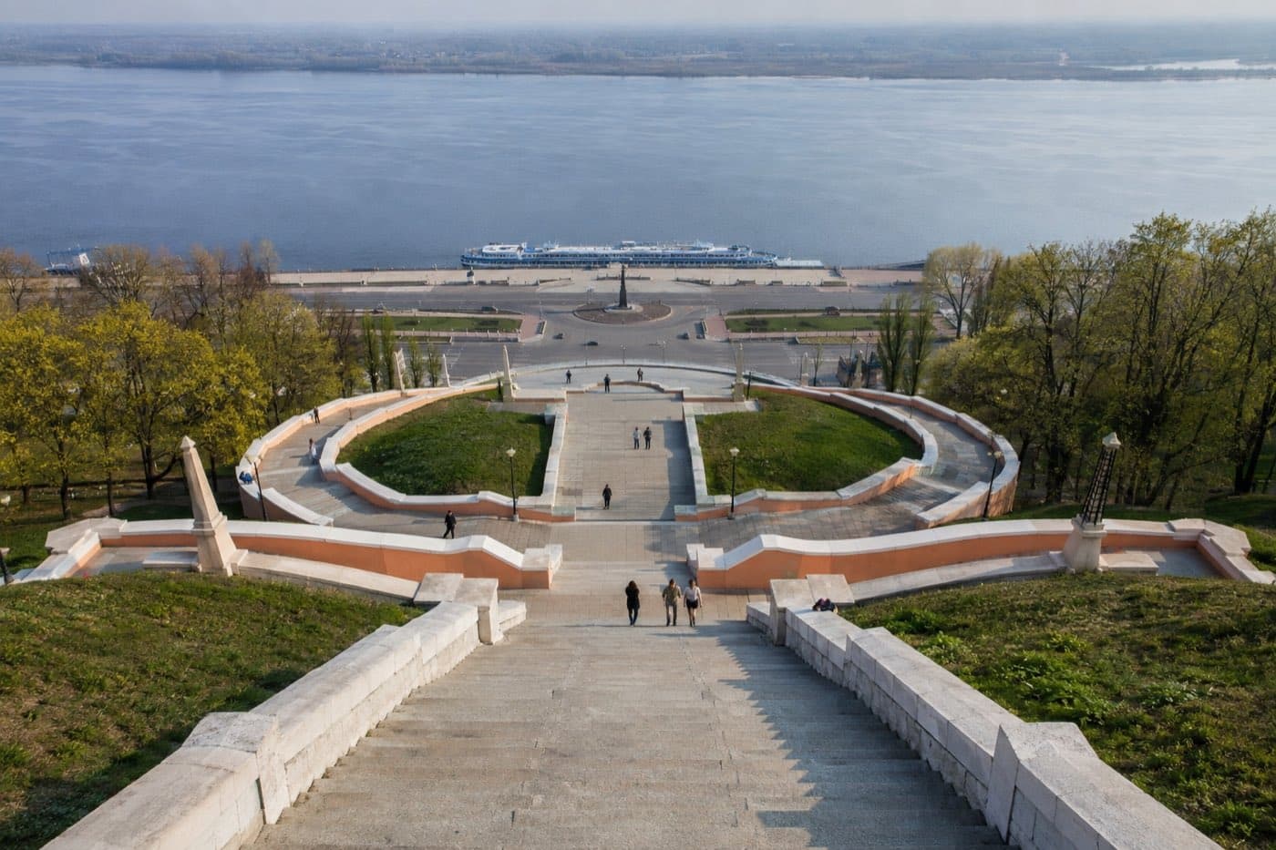 Чкаловская лестница в Нижнем Новгороде: история, ступени и маршрут