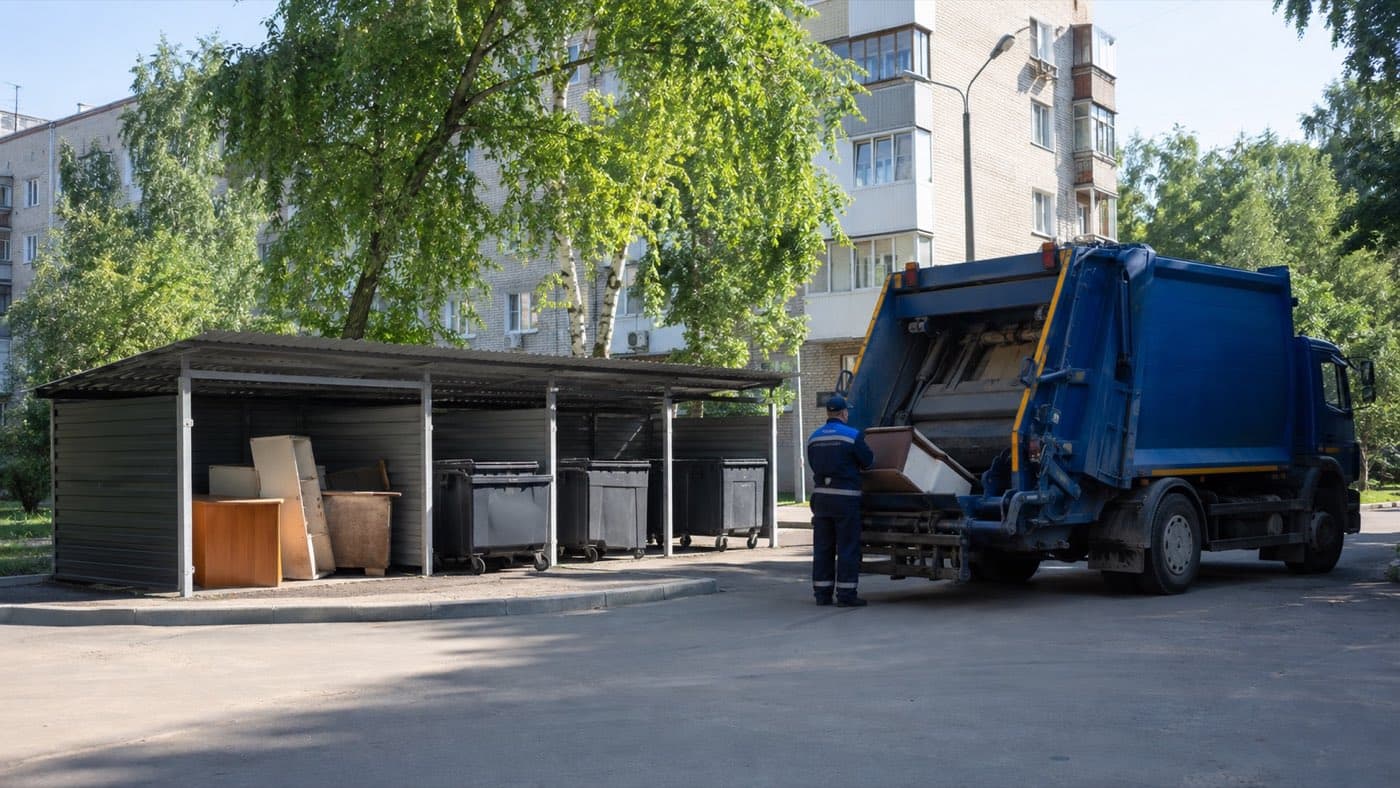 Вывоз мусора и крупногабаритных отходов в Нижнем Новгороде: куда обращаться