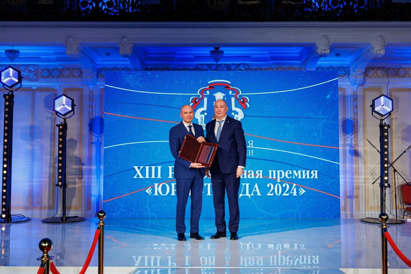 Вячеслав Сапега на церемонии вручения премии «Юрист года» в Нижнем Новгороде, 5 декабря 2024 года